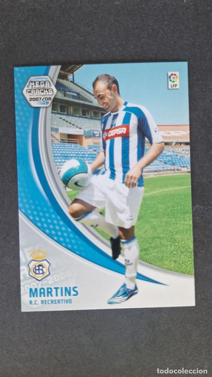 Cromos de F&uacute;tbol: L3 MARTINS RECREATIVO DE HUELVA 261 PANINI MEGACRACKS 2007 2008 07 08