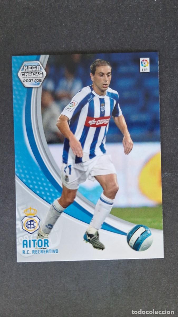 Cromos de f&uacute;tbol: L3 AITOR RECREATIVO DE HUELVA 265 PANINI MEGACRACKS 2007 2008 07 08