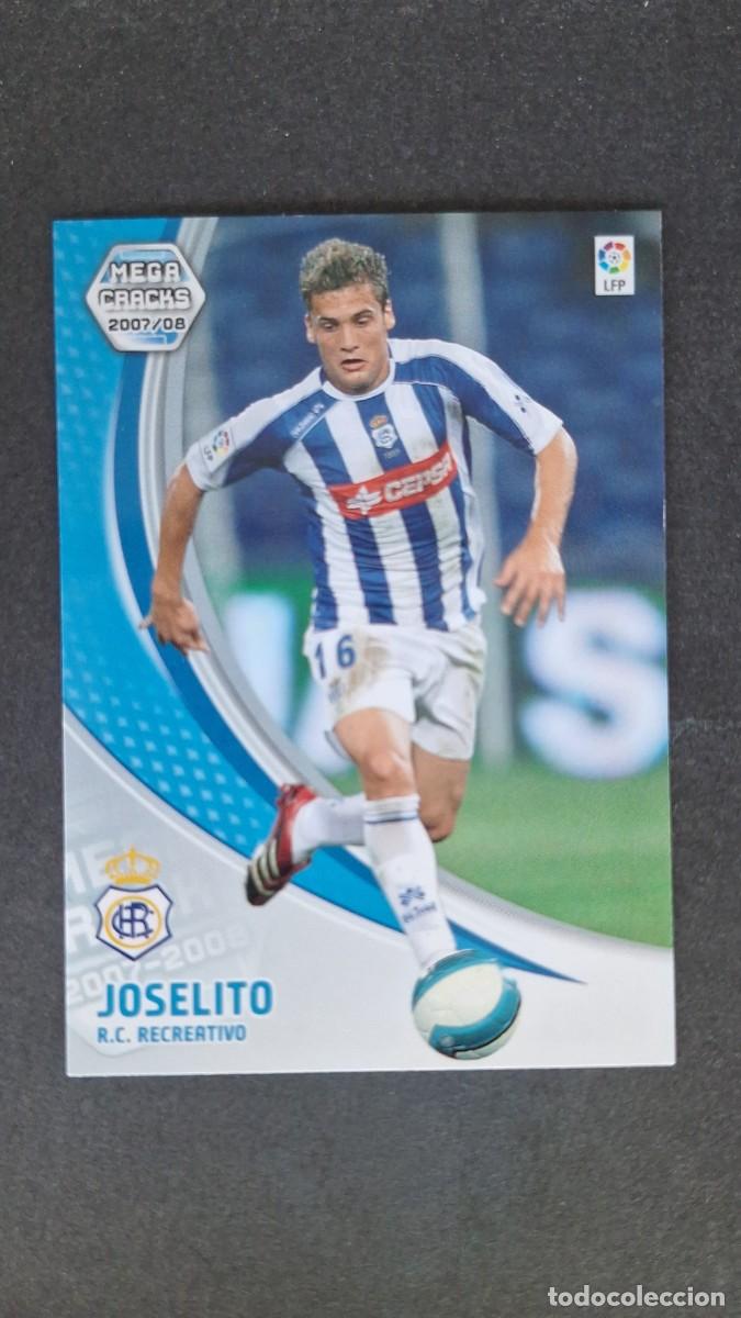 Cromos de Futebol: L3 JOSELITO RECREATIVO DE HUELVA 266 PANINI MEGACRACKS 2007 2008 07 08
