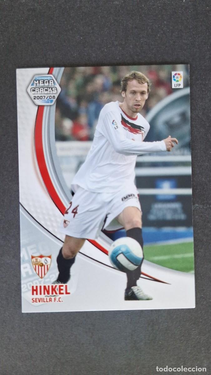 Cromos de F&uacute;tbol: L3 HINKEL SEVILLA F. C. 274 PANINI MEGACRACKS 2007 2008 07 08