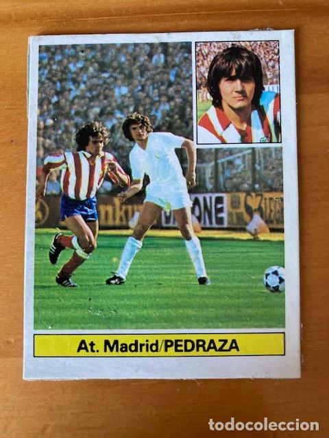 Cromos de F&uacute;tbol: PEDRAZA AT MADRID 81-82 ESTE RECUPERADO BAJA DIFICIL