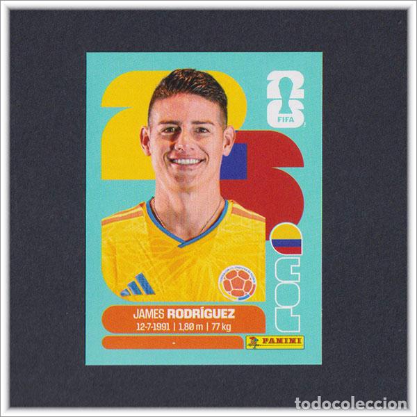 Cromos de F&uacute;tbol: FIFA WORLD CUP 2026 26 MUNDIAL PANINI JAMES RODRIGUEZ COL 14 COLOMBIA COLECCI&Oacute;N LIGA ALBUM STICKER