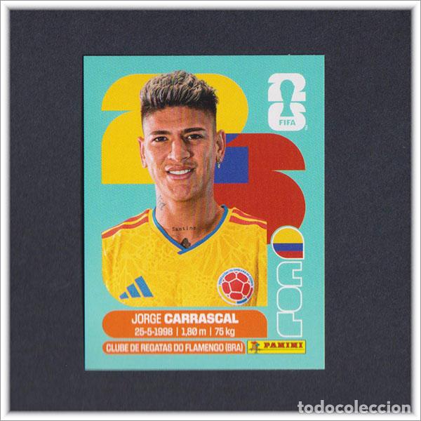 Cromos de F&uacute;tbol: FIFA WORLD CUP 2026 26 MUNDIAL PANINI CARRASCAL COL 16 COLOMBIA COLECCI&Oacute;N LIGA ALBUM STICKER