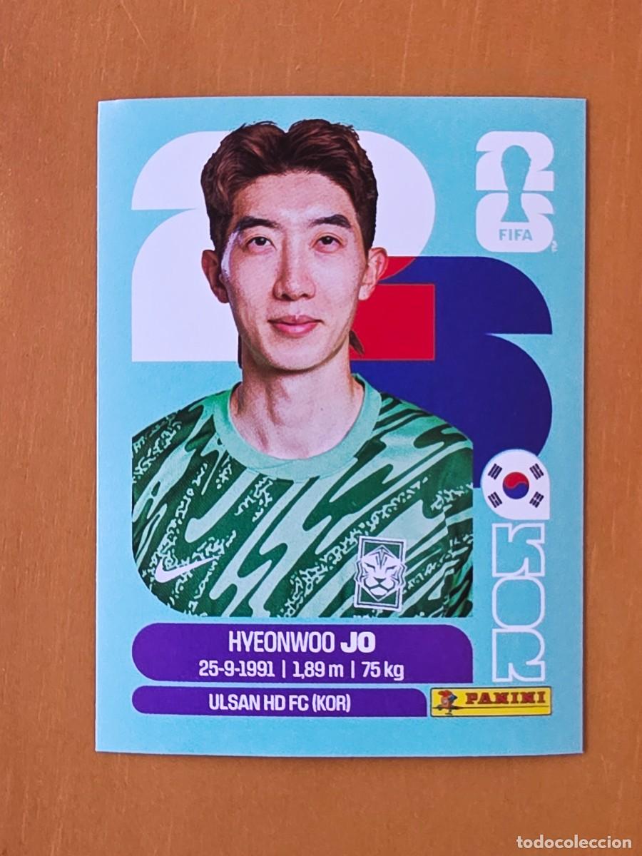 Fu&szlig;ball-Sticker: KOR 2 Hyeonwoo Jo, Corea del Sur, Panini FIFA World Cup Mundial 2026 Sticker