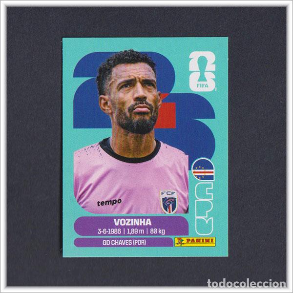 Fu&szlig;ball-Sticker: FIFA WORLD CUP 2026 26 MUNDIAL PANINI VOZINHA CPV 2 CABO VERDE COLECCI&Oacute;N LIGA ALBUM STICKER