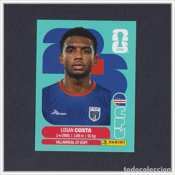 Fu&szlig;ball-Sticker: FIFA WORLD CUP 2026 26 MUNDIAL PANINI LOGAN COSTA CPV 3 CABO VERDE COLECCI&Oacute;N LIGA ALBUM STICKER