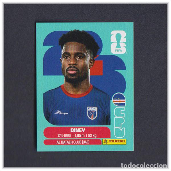 Fu&szlig;ball-Sticker: FIFA WORLD CUP 2026 26 MUNDIAL PANINI DINEY CPV 5 CABO VERDE COLECCI&Oacute;N LIGA ALBUM STICKER
