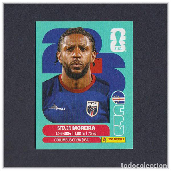 Fu&szlig;ball-Sticker: FIFA WORLD CUP 2026 26 MUNDIAL PANINI STEVEN MOREIRA CPV 6 CABO VERDE COLECCI&Oacute;N LIGA ALBUM STICKER