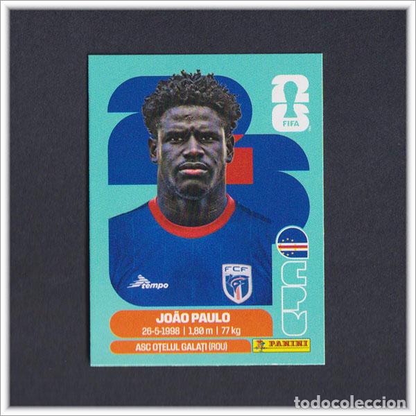 Cromos de F&uacute;tbol: FIFA WORLD CUP 2026 26 MUNDIAL PANINI JOAO PAULO CPV 8 CABO VERDE COLECCI&Oacute;N LIGA ALBUM STICKER