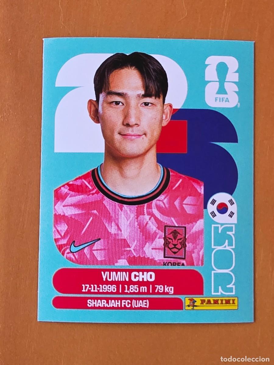 Cromos de F&uacute;tbol: KOR 5 Yumin Cho, Corea del Sur, Panini FIFA World Cup Mundial 2026 Sticker
