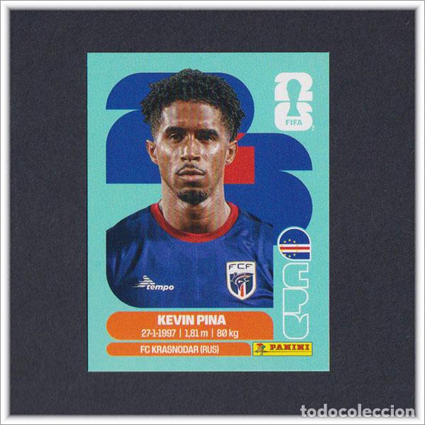 Cromos de F&uacute;tbol: FIFA WORLD CUP 2026 26 MUNDIAL PANINI KEVIN PINA CPV 10 CABO VERDE COLECCI&Oacute;N LIGA ALBUM STICKER
