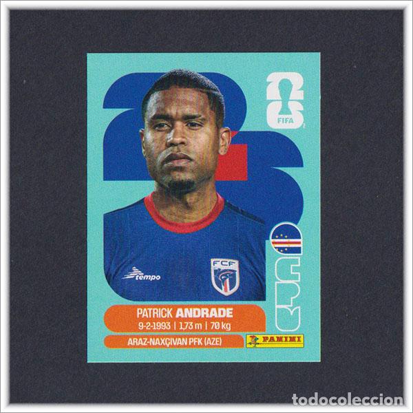 Cartes &agrave; collectionner de Football: FIFA WORLD CUP 2026 26 MUNDIAL PANINI ANDRADE CPV 11 CABO VERDE COLECCI&Oacute;N LIGA ALBUM STICKER