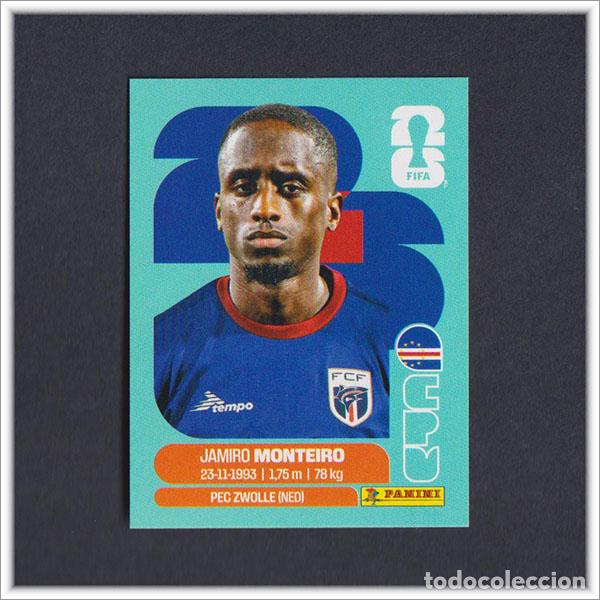 Cartes &agrave; collectionner de Football: FIFA WORLD CUP 2026 26 MUNDIAL PANINI JAMIRO MONTERO CPV 12 CABO VERDE COLECCI&Oacute;N LIGA ALBUM STICKER