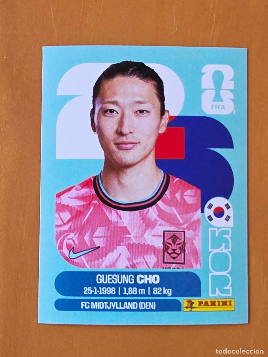 Cartes &agrave; collectionner de Football: KOR 17 Guesung Cho, Corea del Sur, Panini FIFA World Cup Mundial 2026 Sticker
