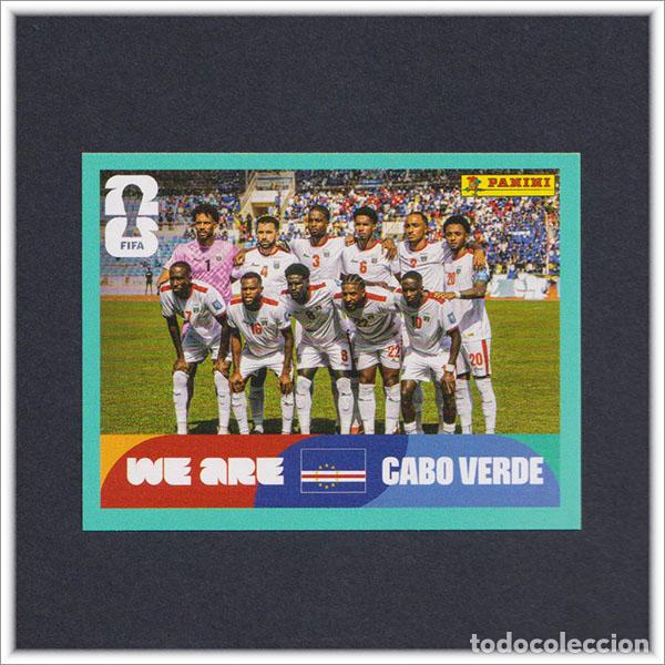 Cromos de F&uacute;tbol: FIFA WORLD CUP 2026 26 MUNDIAL PANINI EQUIPO ALINEACI&Oacute;N CPV 13 CABO VERDE COLECCI&Oacute;N ALBUM STICKER