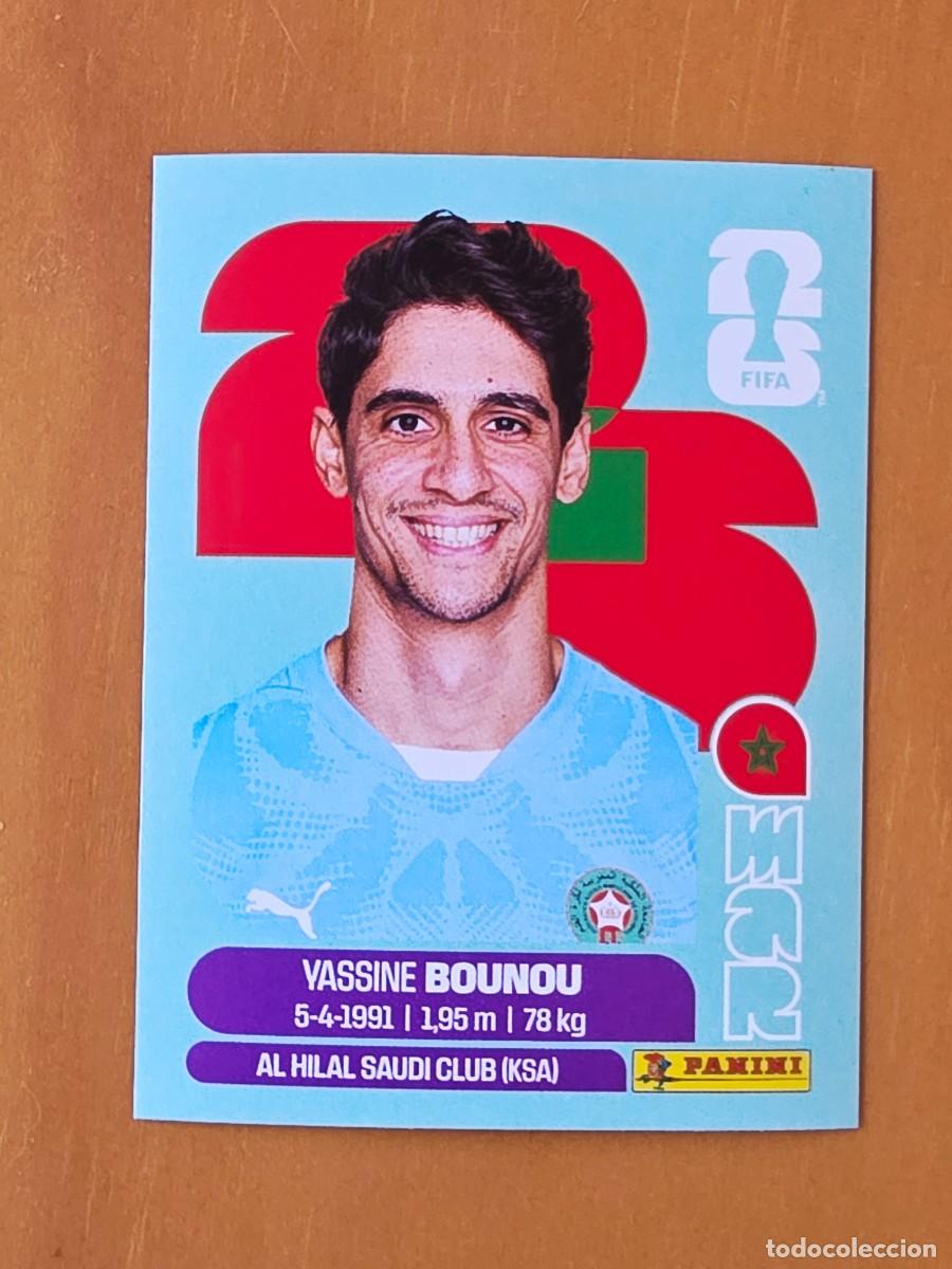 Cromos de F&uacute;tbol: MAR 2 Yassine Bounou, Marruecos, Panini FIFA World Cup Mundial 2026 Sticker