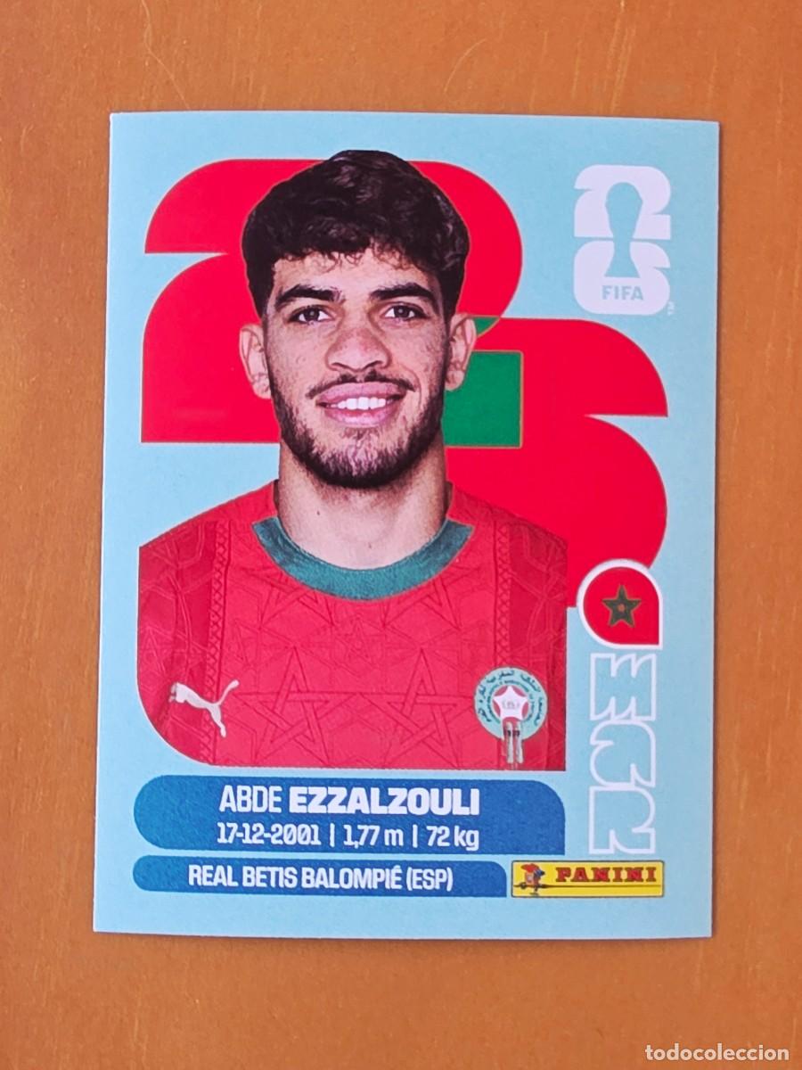 Fu&szlig;ball-Sticker: MAR 17 Abde Ezzalouli, Marruecos, Panini FIFA World Cup Mundial 2026 Sticker