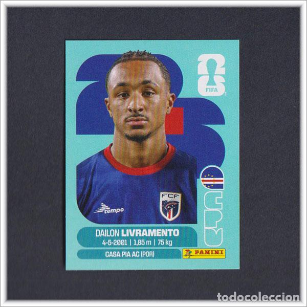 Fu&szlig;ball-Sticker: FIFA WORLD CUP 2026 26 MUNDIAL PANINI LIVRAMENTO CPV 18 CABO VERDE COLECCI&Oacute;N LIGA ALBUM STICKER