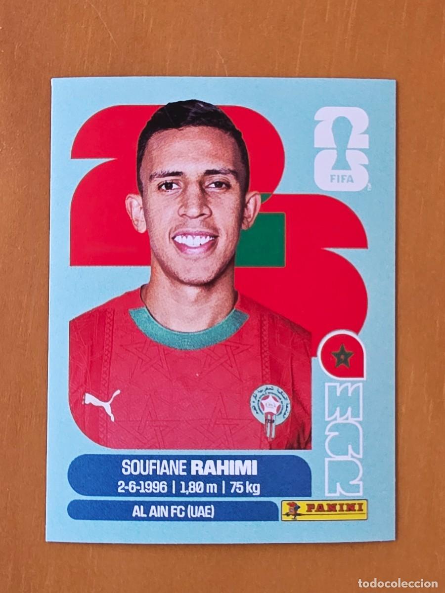 Fu&szlig;ball-Sticker: MAR 18 Soufiane Rahimi, Marruecos, Panini FIFA World Cup Mundial 2026 Sticker