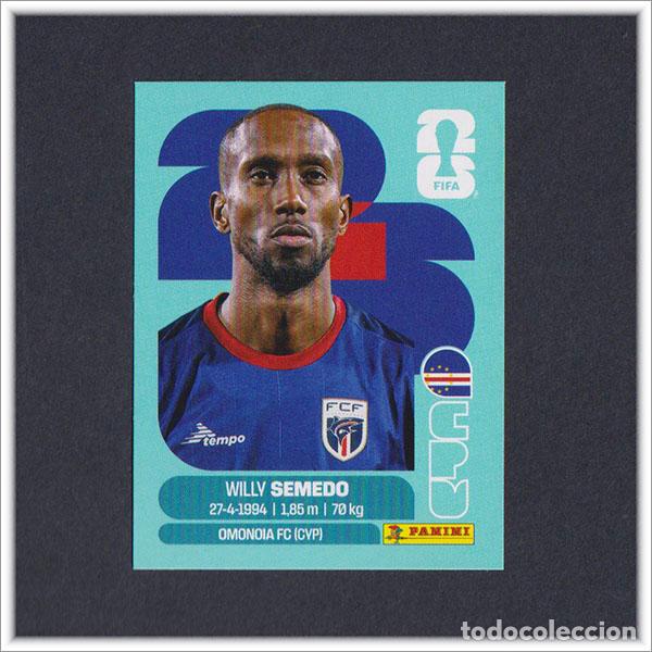 Fu&szlig;ball-Sticker: FIFA WORLD CUP 2026 26 MUNDIAL PANINI WILLY SEMEDO CPV 19 CABO VERDE COLECCI&Oacute;N LIGA ALBUM STICKER