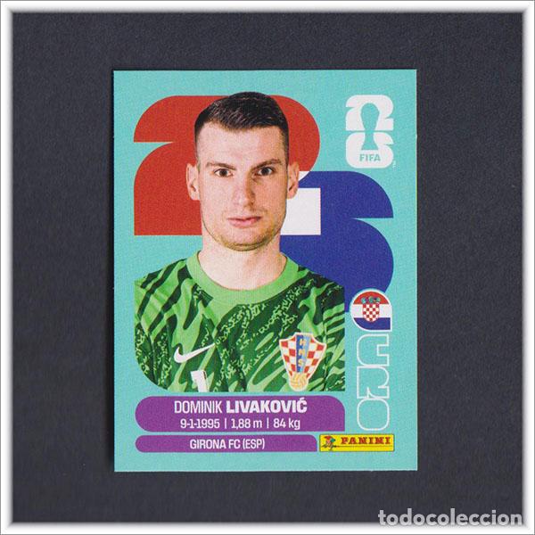 Cromos de F&uacute;tbol: FIFA WORLD CUP 2026 26 MUNDIAL PANINI LIVAKOVIC CRO 2 CROACIA COLECCI&Oacute;N LIGA ALBUM STICKER
