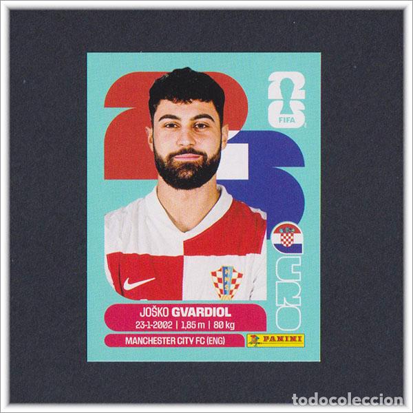 Cromos de F&uacute;tbol: FIFA WORLD CUP 2026 26 MUNDIAL PANINI GVARDIOL CRO 4 CROACIA COLECCI&Oacute;N LIGA ALBUM STICKER