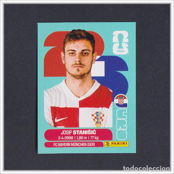 Cromos de F&uacute;tbol: FIFA WORLD CUP 2026 26 MUNDIAL PANINI STANISIC CRO 5 CROACIA COLECCI&Oacute;N LIGA ALBUM STICKER