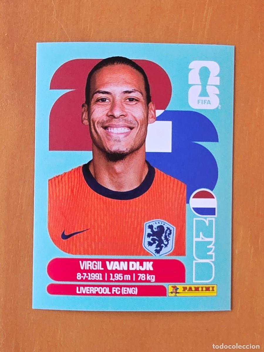 Cromos de F&uacute;tbol: NED 3 Virgil Van Dijk, Pa&iacute;ses Bajos Holanda, Panini FIFA World Cup Mundial 2026 Sticker