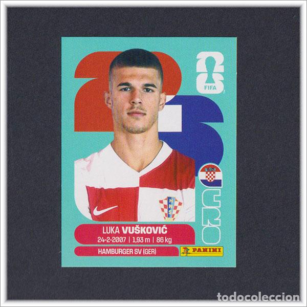 Cromos de F&uacute;tbol: FIFA WORLD CUP 2026 26 MUNDIAL PANINI VUSKOVIC CRO 6 CROACIA COLECCI&Oacute;N LIGA ALBUM STICKER