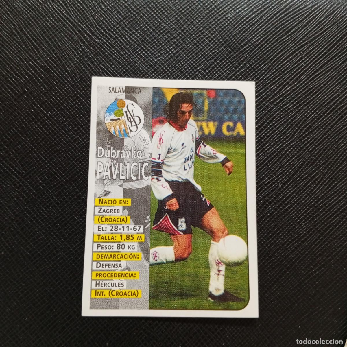 Cromos de F&uacute;tbol: 260 PAVLICIC SALAMANCA PANINI 1998 1999 FUTBOL CROMO 98 99 - SIN PEGAR - A173 PG54