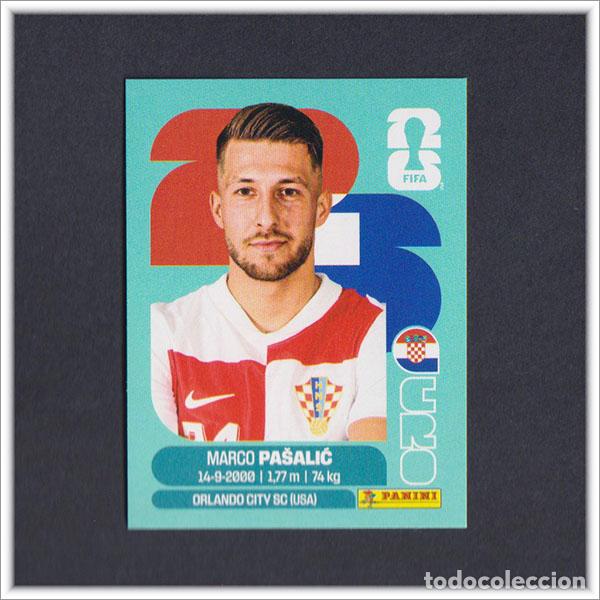 Cromos de Futebol: FIFA WORLD CUP 2026 26 MUNDIAL PANINI PASALIC CRO 17 CROACIA COLECCI&Oacute;N LIGA ALBUM STICKER
