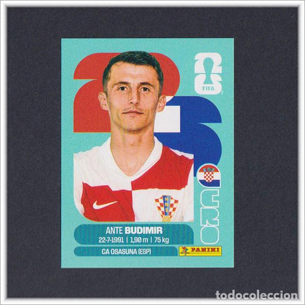 Cromos de Futebol: FIFA WORLD CUP 2026 26 MUNDIAL PANINI BUDIMIR CRO 18 CROACIA COLECCI&Oacute;N LIGA ALBUM STICKER