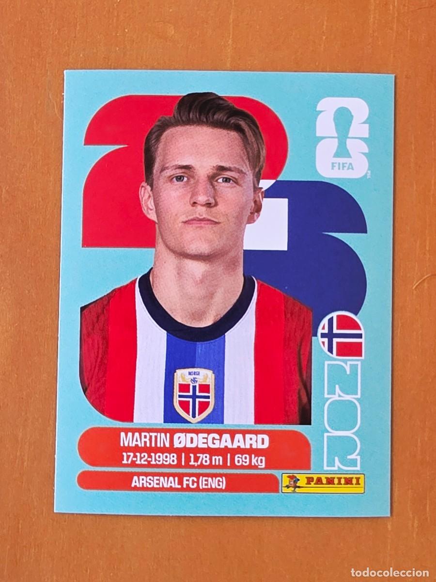 Cromos de Futebol: NOR 10 Martin &Oslash;degaard, Noruega, Panini FIFA World Cup Mundial 2026 Sticker