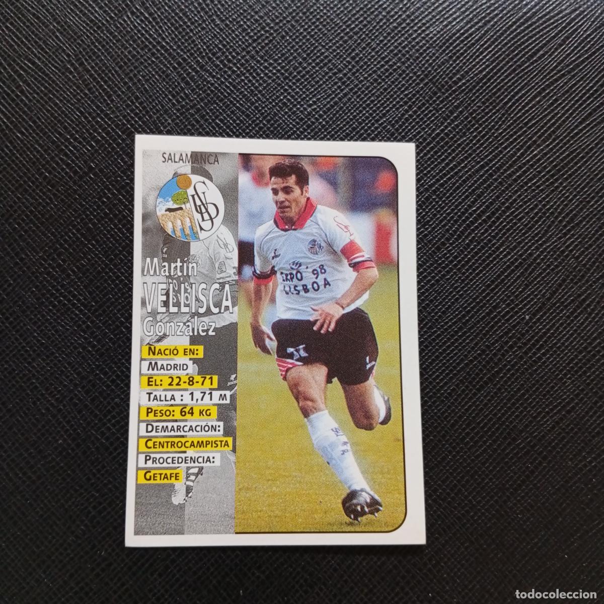 Cromos de Futebol: 270 VELLISCA SALAMANCA PANINI 1998 1999 FUTBOL CROMO 98 99 - SIN PEGAR - A173 PG56