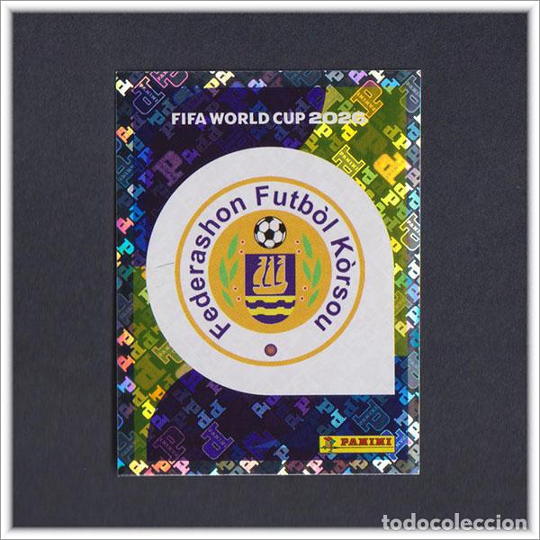 Cromos de Futebol: FIFA WORLD CUP 2026 26 MUNDIAL PANINI ESCUDO CUW 1 CURAZAO COLECCI&Oacute;N LIGA ALBUM STICKER