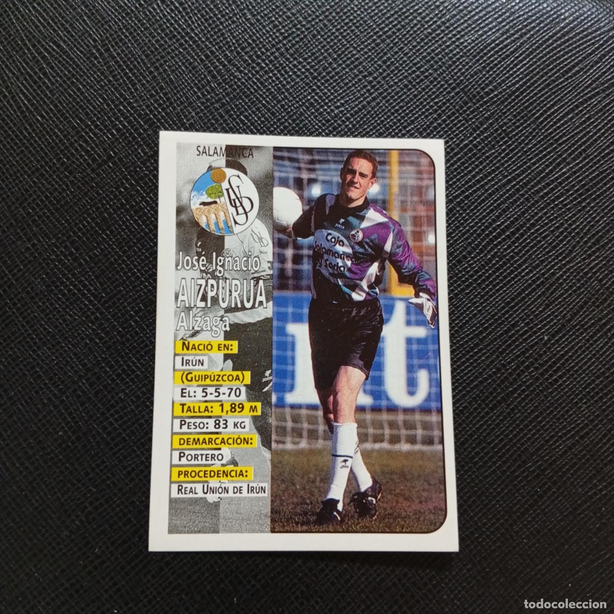 Cromos de Futebol: 274 AIZPURUA SALAMANCA PANINI 1998 1999 FUTBOL CROMO 98 99 - SIN PEGAR - A173 PG56
