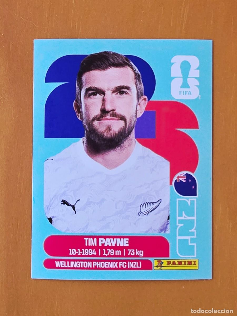 Cromos de F&uacute;tbol: NZL 6 Tim Payne, Nueva Zelanda, Panini FIFA World Cup Mundial 2026 Sticker