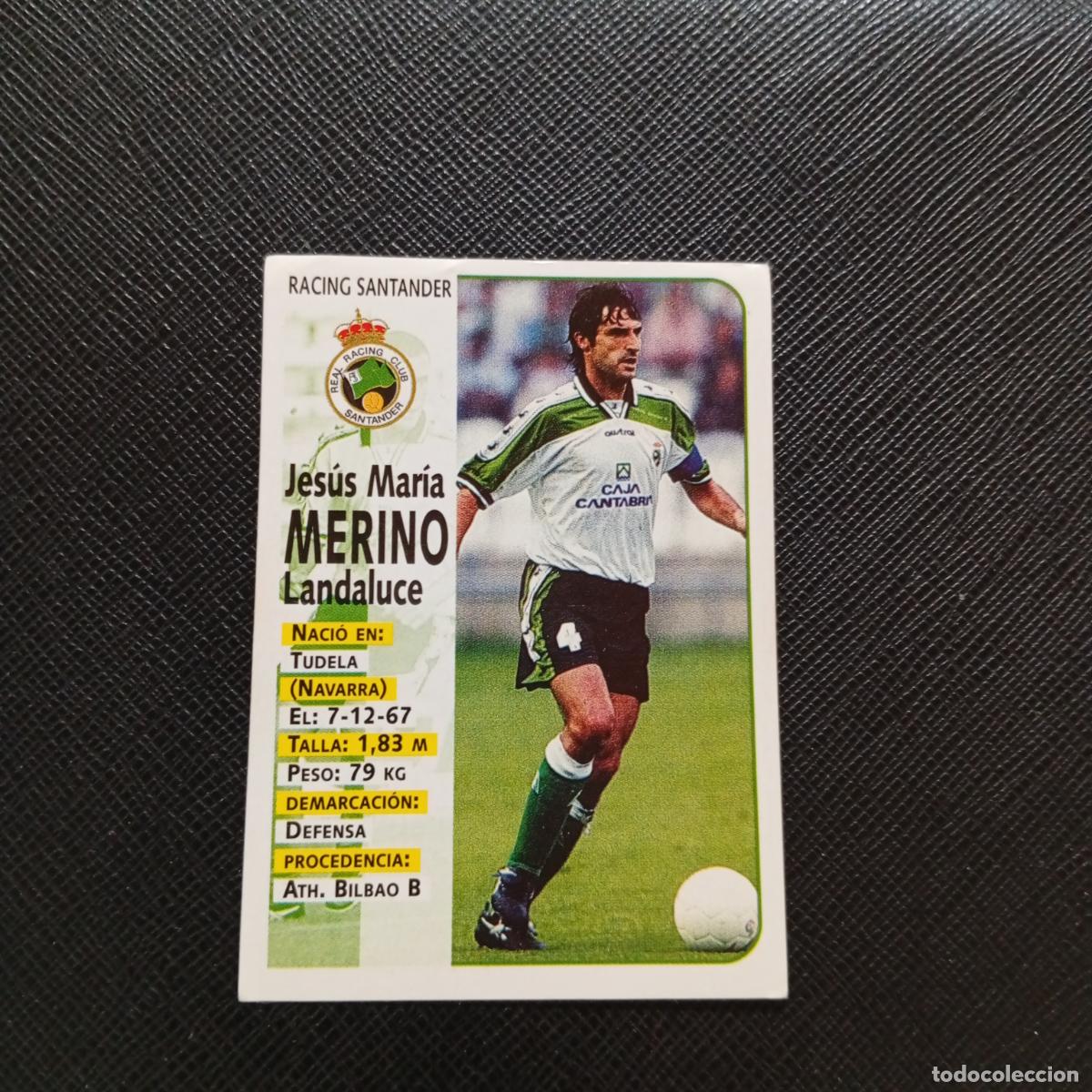 Cromos de F&uacute;tbol: 279 MERINO RACING SANTANDER PANINI 1998 1999 FUTBOL CROMO 98 99 - SIN PEGAR - A115 PG82