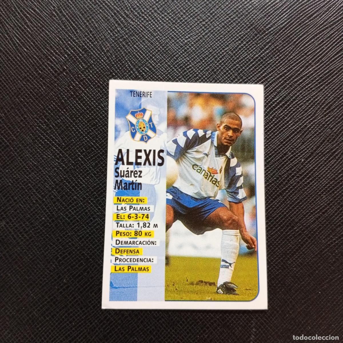 Figurine di Calcio: 297 ALEXIS TENERIFE PANINI 1998 1999 FUTBOL CROMO 98 99 - SIN PEGAR - A115 PG118