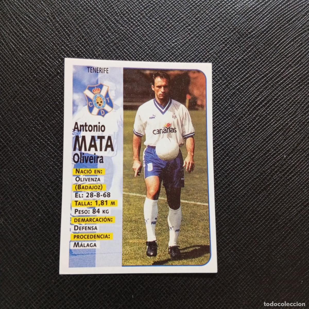 Figurine di Calcio: 299 MATA TENERIFE PANINI 1998 1999 FUTBOL CROMO 98 99 - SIN PEGAR - A115 PG118