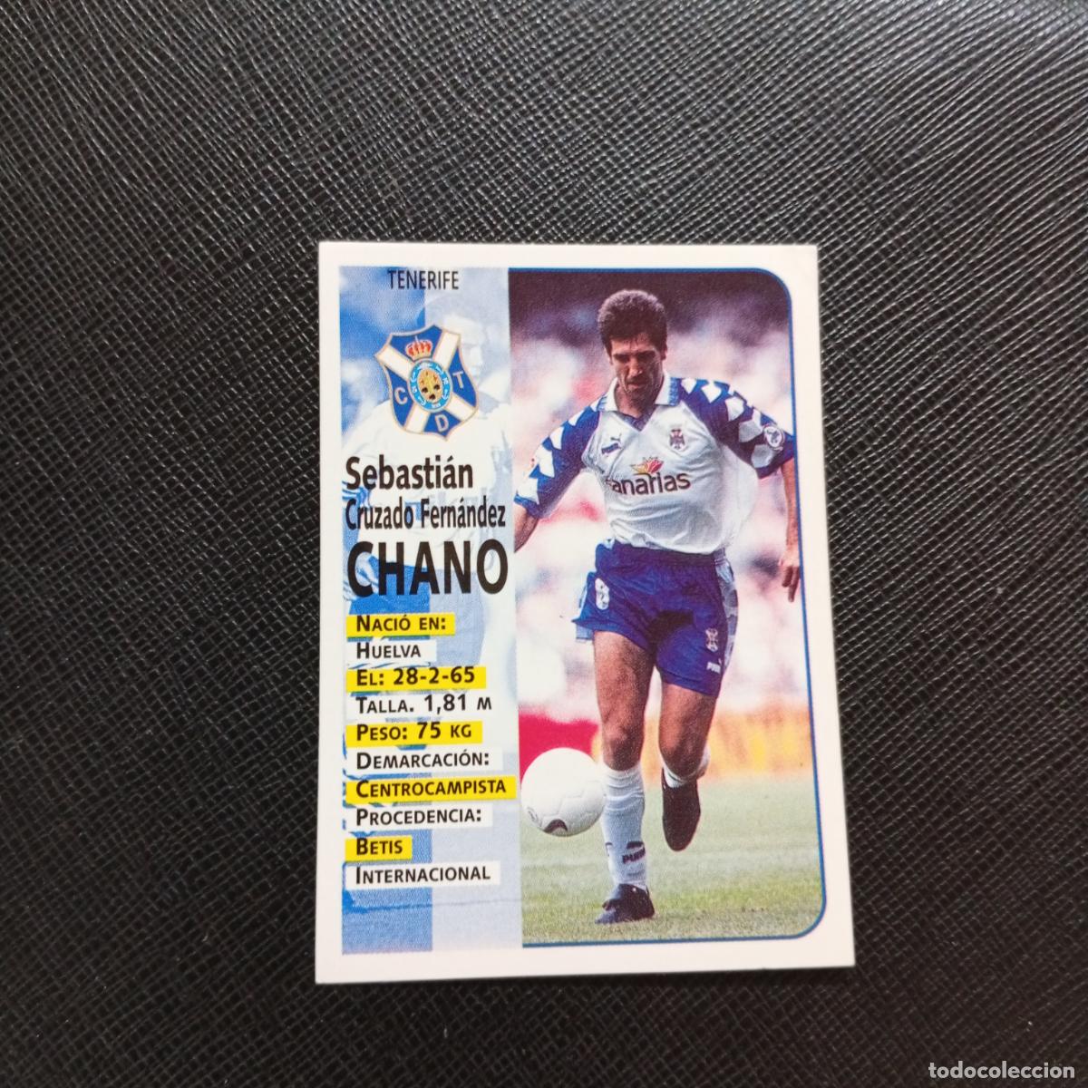 Figurine di Calcio: 304 CHANO TENERIFE PANINI 1998 1999 FUTBOL CROMO 98 99 - SIN PEGAR - A115 PG127