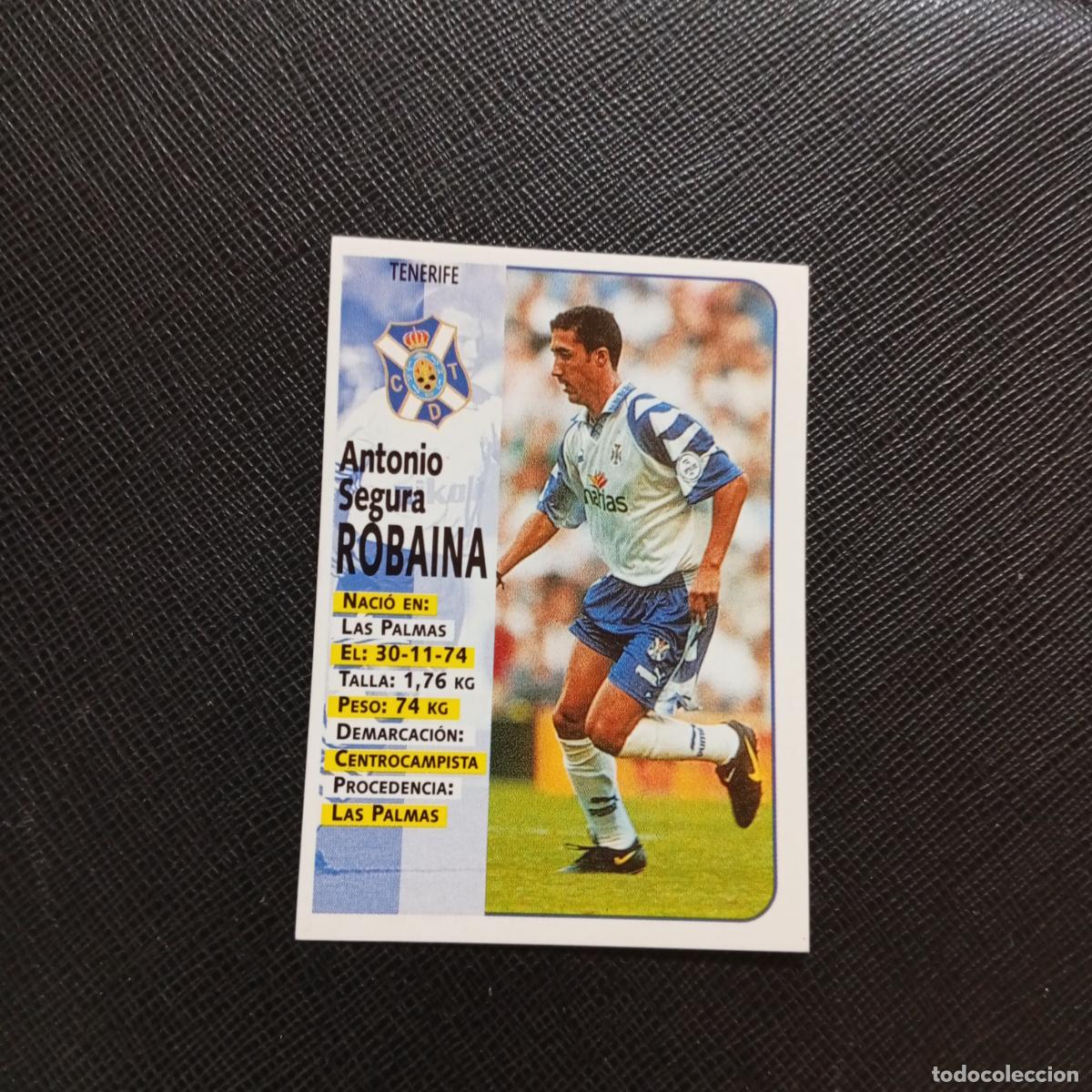 Figurine di Calcio: 308 ROBAINA TENERIFE PANINI 1998 1999 FUTBOL CROMO 98 99 - SIN PEGAR - A115 PG136