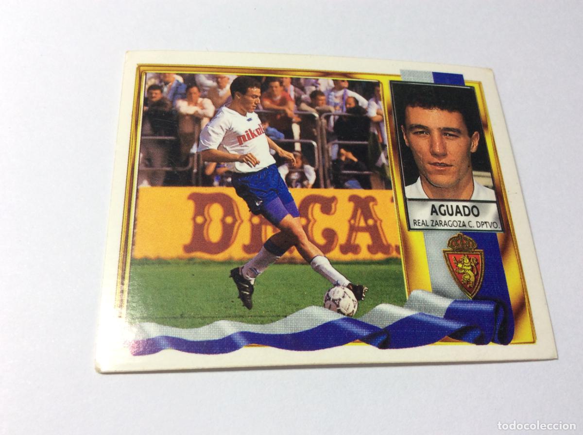 Cromos de F&uacute;tbol: Aguado Real Zaragoza Este 95 96 1995 1996