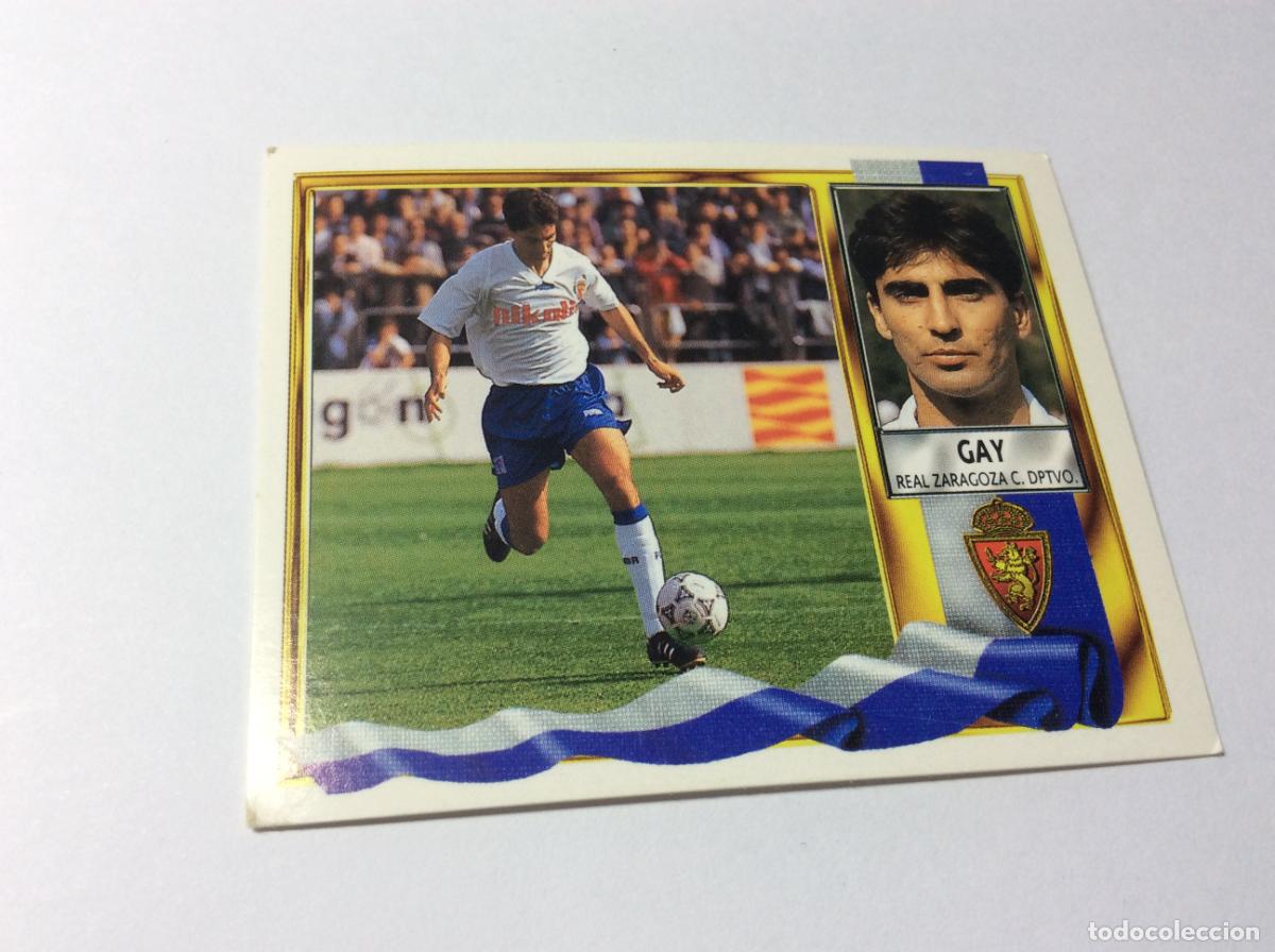 Cromos de F&uacute;tbol: Gay Real Zaragoza Este 95 96 1995 1996