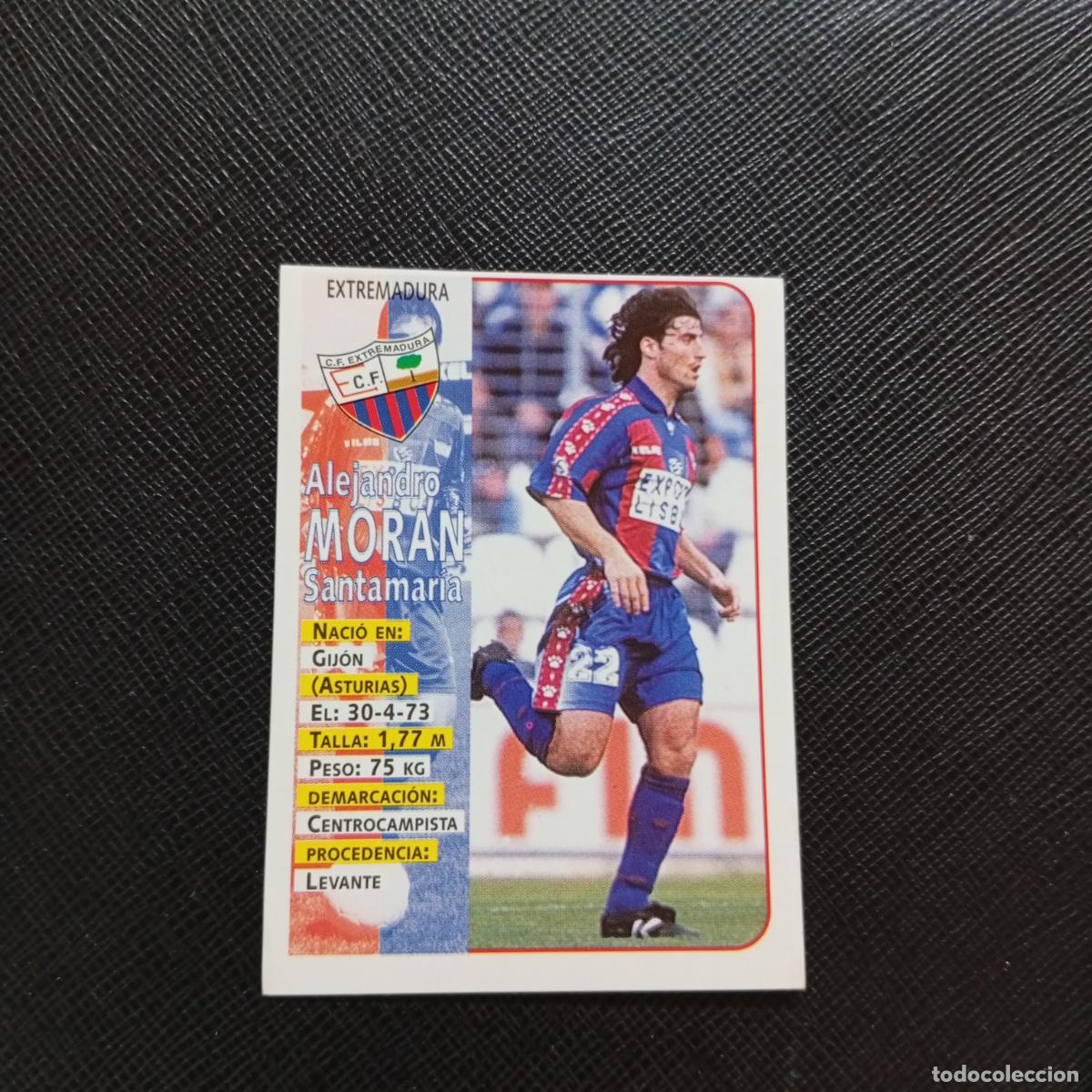 Cromos de F&uacute;tbol: 344 MORAN EXTREMADURA PANINI 1998 1999 FUTBOL CROMO 98 99 - SIN PEGAR - A115 PG217