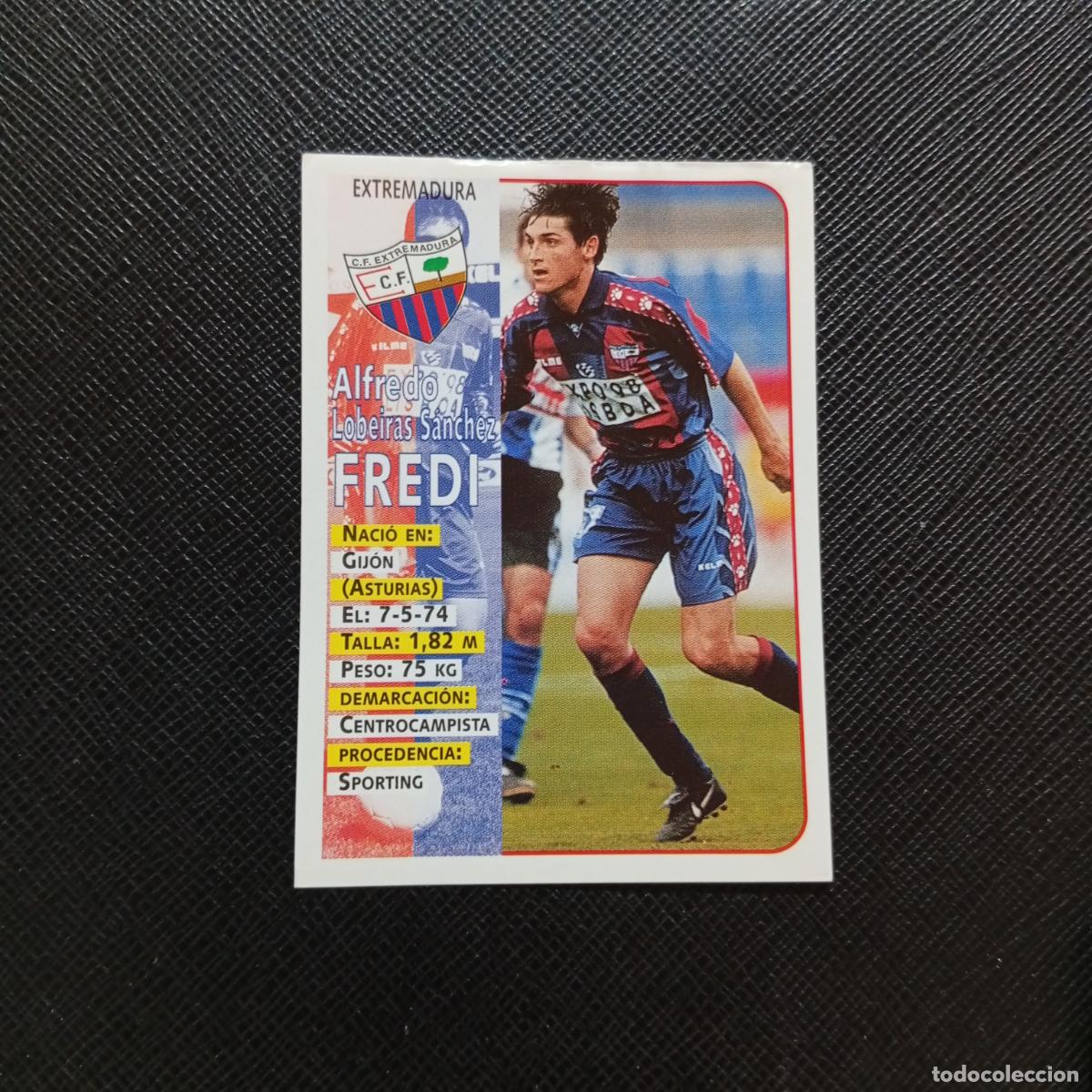 Cromos de F&uacute;tbol: 345 FREDI EXTREMADURA PANINI 1998 1999 FUTBOL CROMO 98 99 - SIN PEGAR - A115 PG226