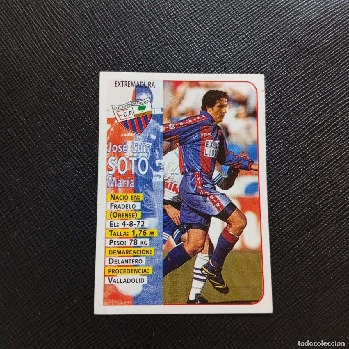 Cromos de F&uacute;tbol: 348 SOTO EXTREMADURA PANINI 1998 1999 FUTBOL CROMO 98 99 - SIN PEGAR - A115 PG226