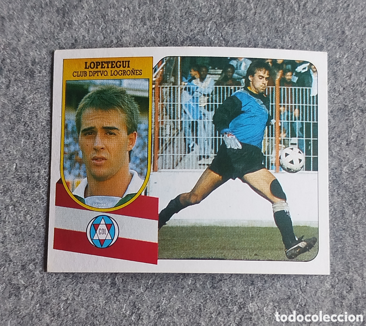 Cromos de F&uacute;tbol: LOPETEGUI LIGA 91 92 1991 1992 EDICIONES ESTE SIN PEGAR NUNCA PEGADO CARTON CROMO
