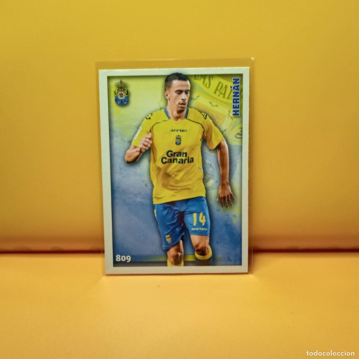 Cartes &agrave; collectionner de Football: MUNDICROMO 2014 2015 14 15 U.D LAS PALMAS HERN&Aacute;N 809