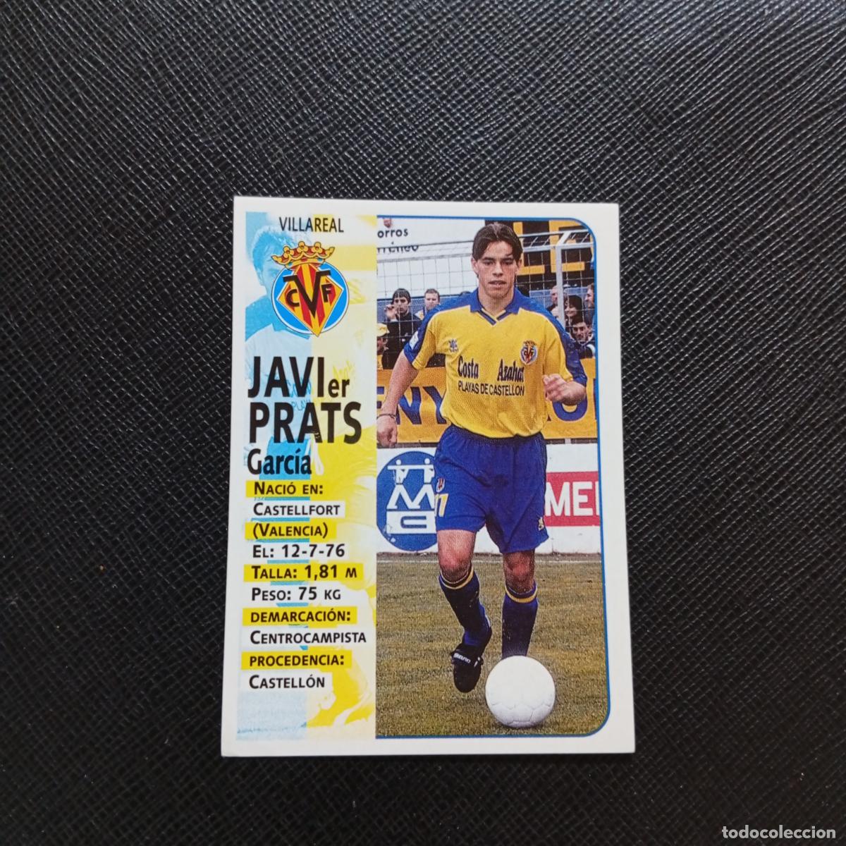 Fu&szlig;ball-Sticker: 379 JAVI PRATS VILLARREAL PANINI 1998 1999 FUTBOL CROMO 98 99 - SIN PEGAR - A115 PG370